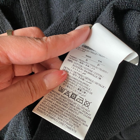 Off-White Zipped Fire Tape Hoodie - Picture 9 of 16